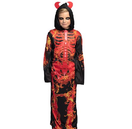Kostüm Hellfire-Skelett (10-12 Jahre) Kostüm Hellfire-Skelett (10-12 Jahre)