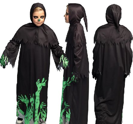 Kostüm Leuchtender Sensenmann (4-6 Jahre) Kostüm Leuchtender Sensenmann (4-6 Jahre)