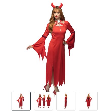 Kostüm Teufelin Lady Lucifer