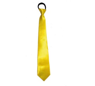Neon Krawatte gelb
