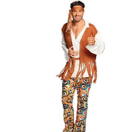 Hippie Verkleidung Herren, M/L Hippie Verkleidung Herren, M/L