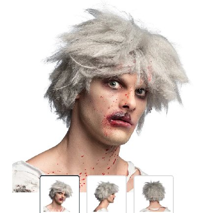 Perücke Zombie