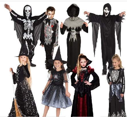 Kostüm Halloween Jungen/Mädchen