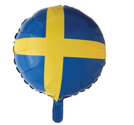 Folienballon Schweden
