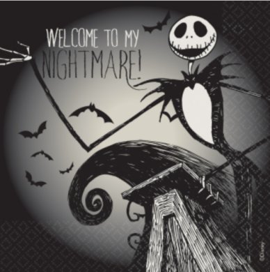 Nightmare before Christmas Servietten