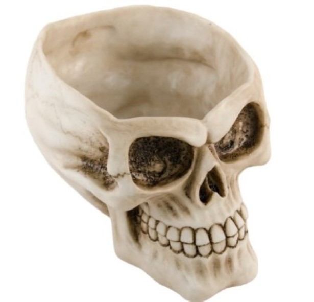 Kerzenhalter Totenkopf XXL