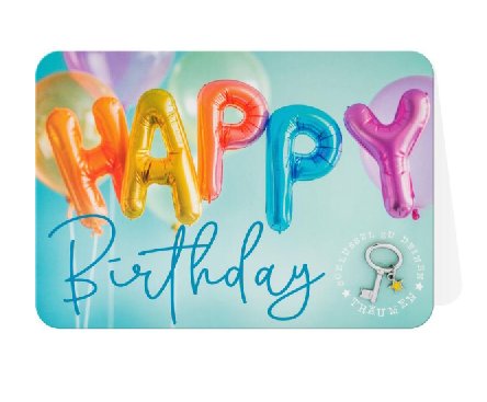 Glückwunschkarte zum Geburtstag