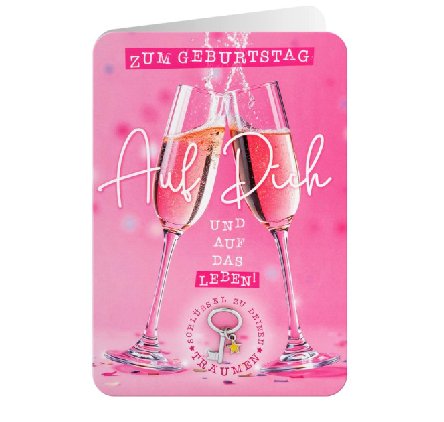 Glückwunschkarte zum Geburtstag