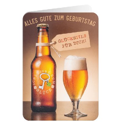 Glückwunschkarte zum Geburtstag Glückwunschkarte zum Geburtstag