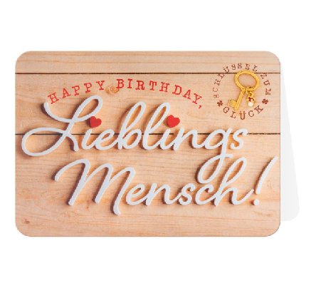 Glückwunschkarte zum Geburtstag Glückwunschkarte zum Geburtstag