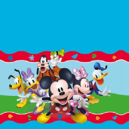 Mickey, Minnie & Freunde Tischdecke