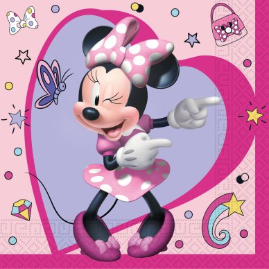 Minnie Mouse Papier Serviette, 20 Stück