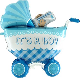 Kinderwagen Jungen, 102 cm