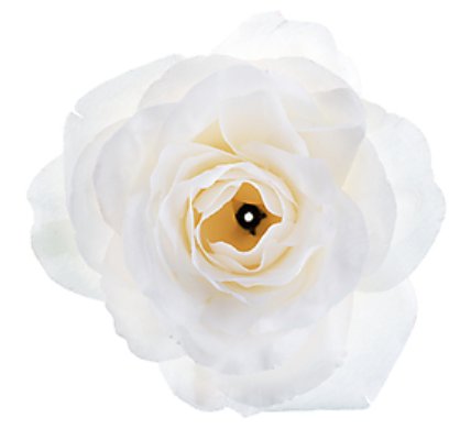 Hochzeit Rosen weiß, 4 Stück