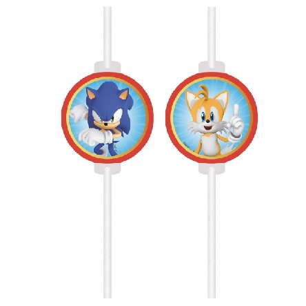 Sonic Strohhalme, 4 Stück