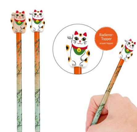 Lucky Cat - Glückskatze Stift