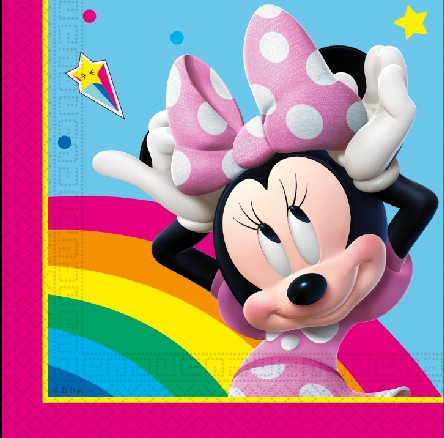 Servietten Minnie Mouse, 20 Stück