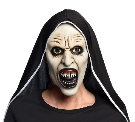 Latex Maske Zombie Nonne