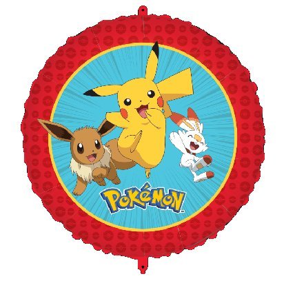 Folienballon Pokemon, 45 cm