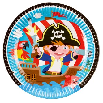 Piraten Abenteuer Teller