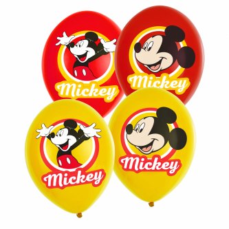 Mickey Mouse Luftballons, 6 Stück