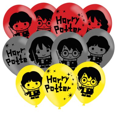 Harry Potter Latexballons, 6 Stück