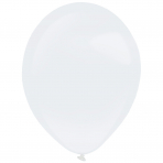 100 Miniballons - Ø 12cm - Weiß