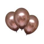 Latex Ballons Satin Luxe Rose Gold, 6 Stück