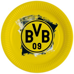 Teller Borussia Dortmund, 8 Stück