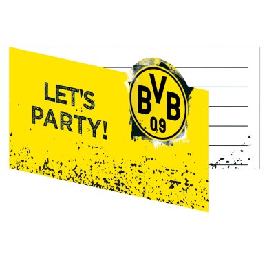 Einladungskarten Borussia Dortmund