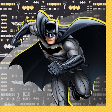 Batman Servietten - 16 Stück