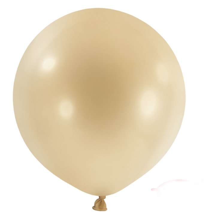 Riesenballon Sand - 60 cm, 4 Stück