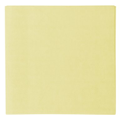 Papier Servietten Pastell gelb, 20 Stück