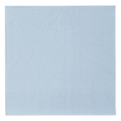 Papier Servietten Pastell blau, 20 Stück