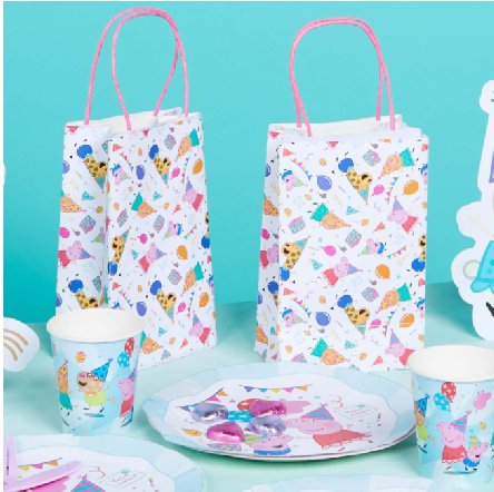 Peppa Pig Give away Tüten, 8 Stück