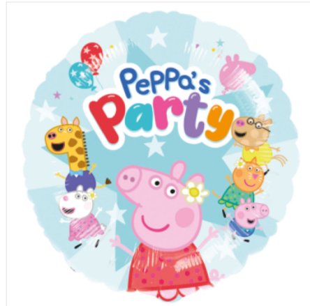 Folienballon Peppa Pig - Party