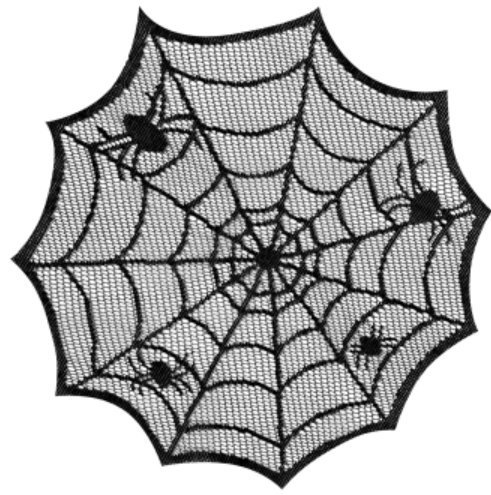 Spinnenweben Platzsets, 4 Stück