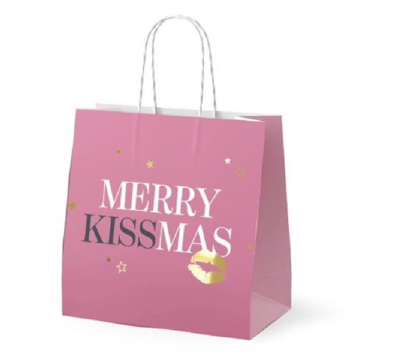 Geschenktüte Merry KissMas Geschenktüte Merry KissMas