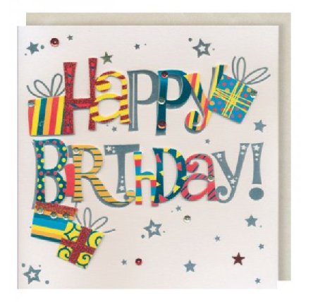 Geburtstag Karte, 21 x 21 cm Geburtstag Karte, 21 x 21 cm