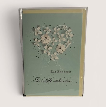 Glückwunschkarte zur Hochzeit Glückwunschkarte zur Hochzeit