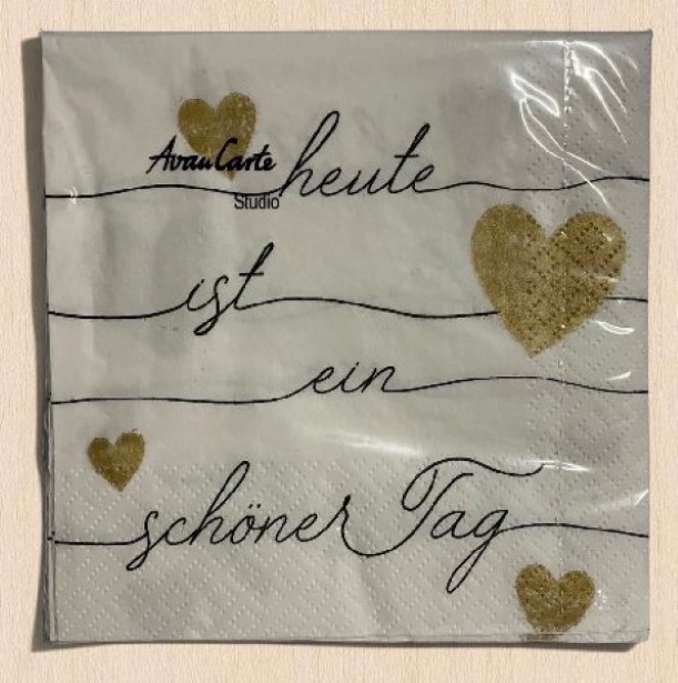 Servietten Hochzeit, 20 Stück