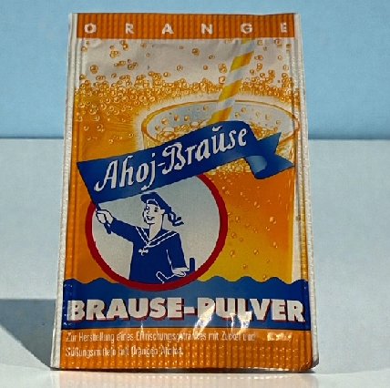 Ahoj-Brause Brausepulver, Orange