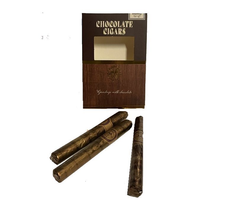 Schokoladen Zigarren, 3x 25g
