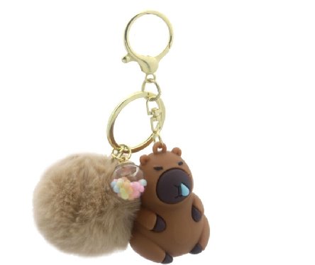 Capybara Schlüsselanhänger mit Träne