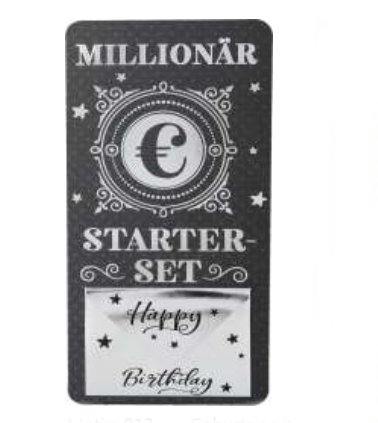 Millionär Starter-Set Happy Birthday