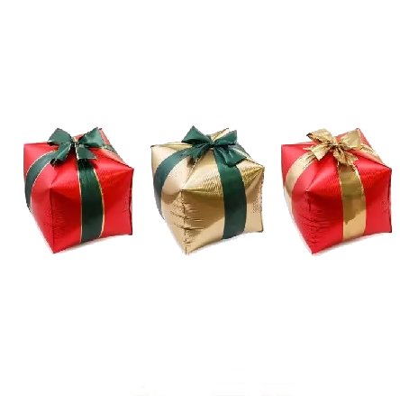 Folienballons weihnachtliche Geschenke