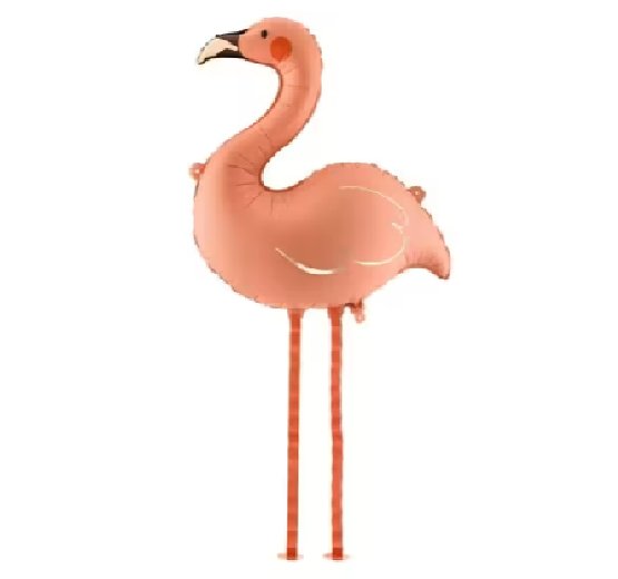 Flamingo laufend, 65 x 67 cm