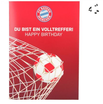 FC Bayern München Geburtstag Soundkarte