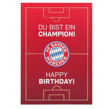 FC Bayern München Geburtstag Karte