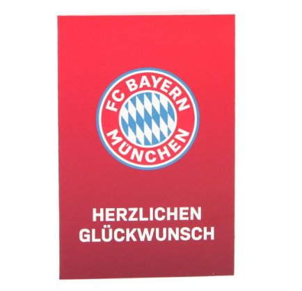 FC Bayern München Geburtstag Karte